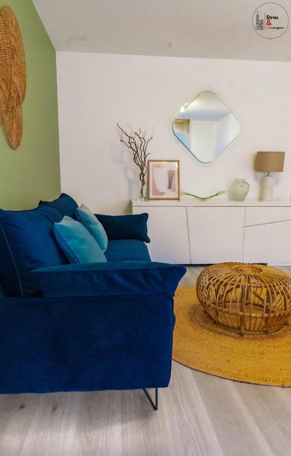 Chez La Clo' - Joli 2 Pieces, Parking Gratuit, Acces Direct Tram 2 Min A Pied Apartment Страсбург Екстериор снимка