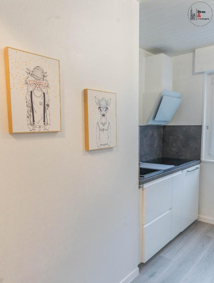 Chez La Clo' - Joli 2 Pieces, Parking Gratuit, Acces Direct Tram 2 Min A Pied Apartment Страсбург Екстериор снимка