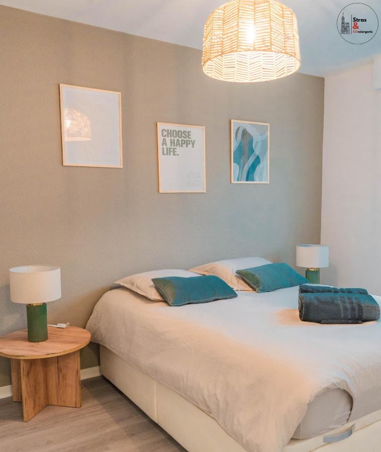 Chez La Clo' - Joli 2 Pieces, Parking Gratuit, Acces Direct Tram 2 Min A Pied Apartment Страсбург Екстериор снимка