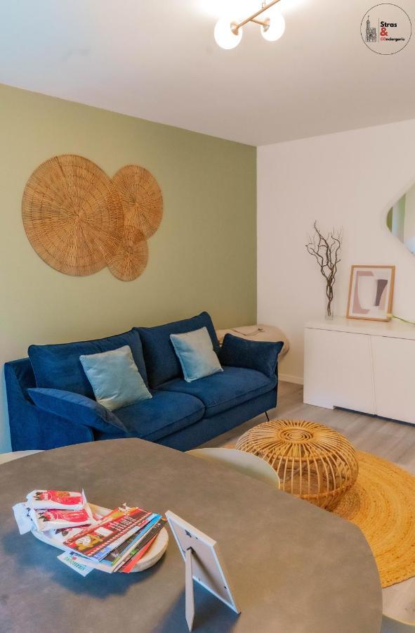 Chez La Clo' - Joli 2 Pieces, Parking Gratuit, Acces Direct Tram 2 Min A Pied Apartment Страсбург Екстериор снимка